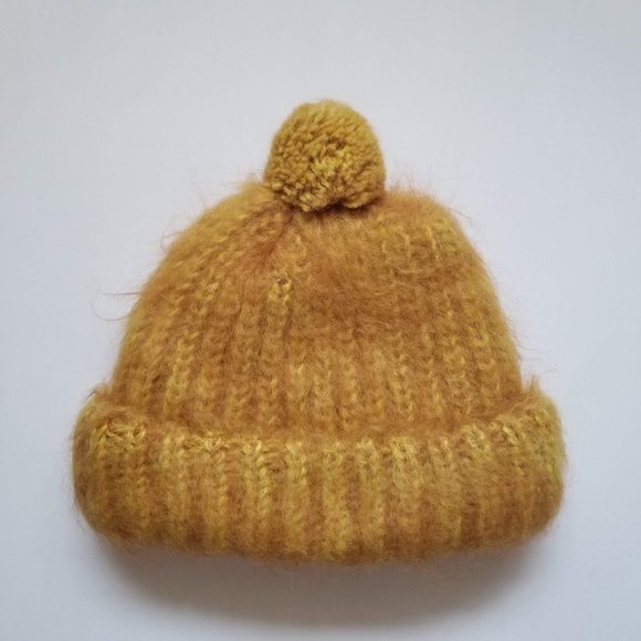 Vintage Accessories - Vintage Fuzzy Zwicker Beanie